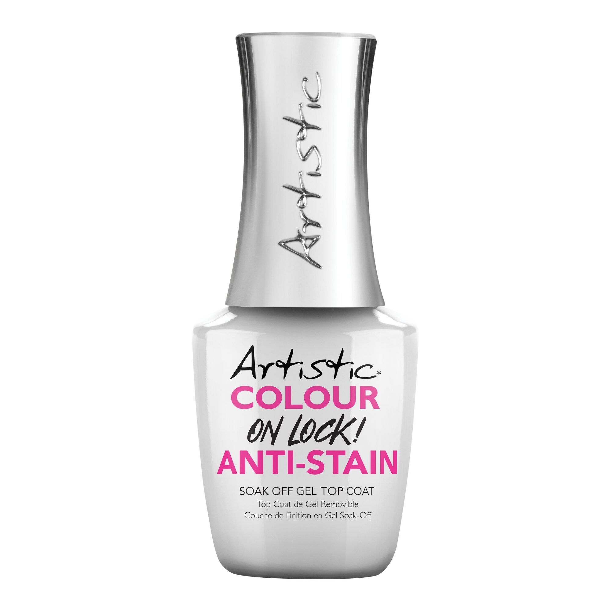 COLOUR ON LOCK! ANTI-STAIN GEL TOP COAT